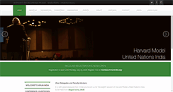 Desktop Screenshot of hmunindia.org